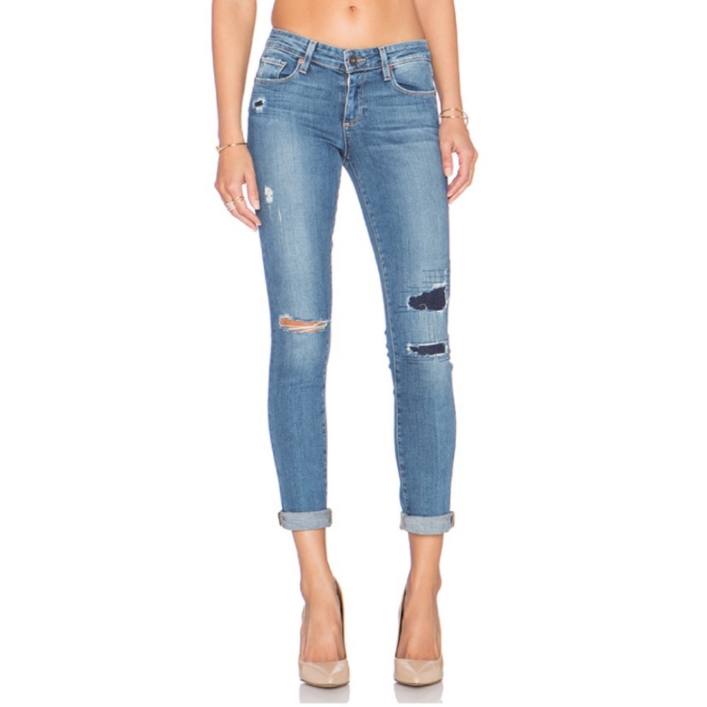PAIGE Skyline Angle Peg Esme Wash, Size 26